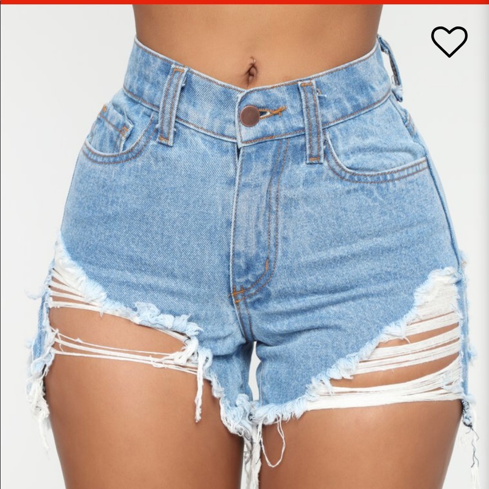 Fashion Nova Can’t Stop Now Shorts